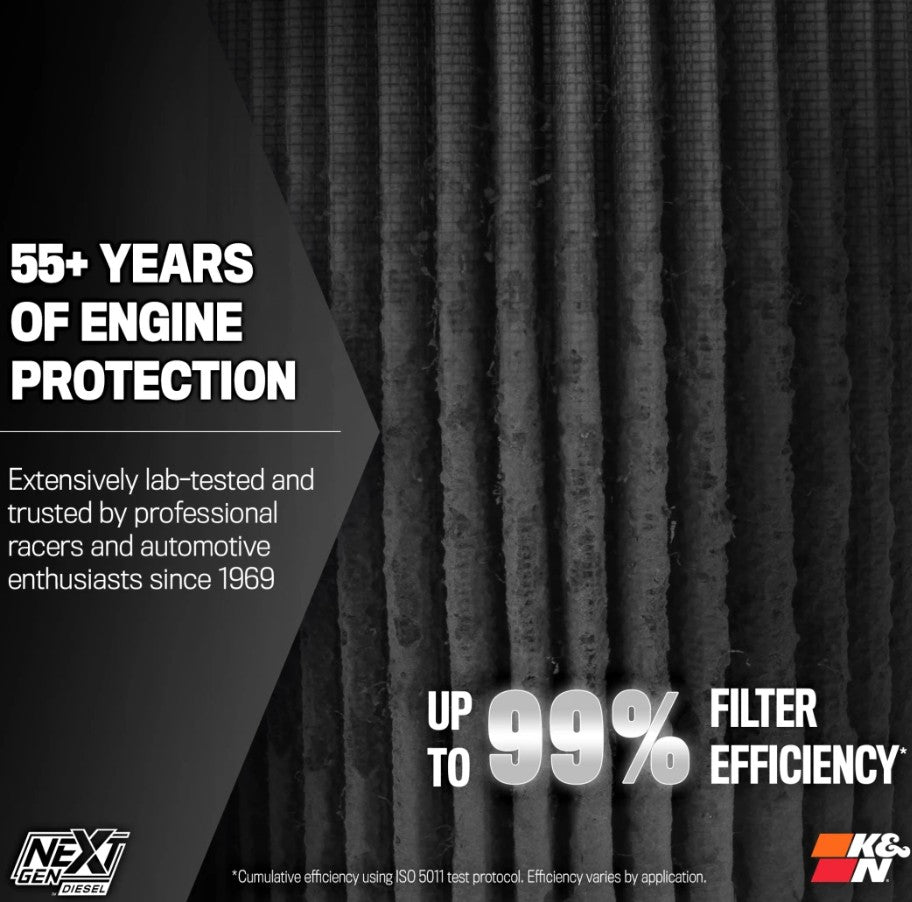 K&N Air Cleaner Assemblies and Air Intake Kits 50-1592D product image 14