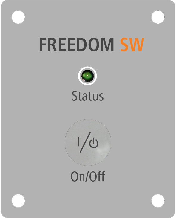 Xantrex Power Inverter Remote Control, Freedom SW Series, For Connecting Freedom SW2012 And SW3012 Inverter, With 25 ft Communication Cable - 808-9002