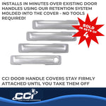 Coast2Coast Door Handle Covers CCIDH68592B product image 4