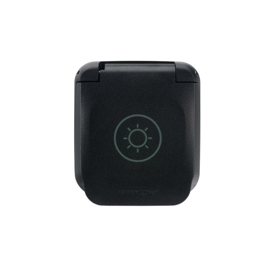 Scanstrut Solar Power Port Inlet, Ventura Series, Black, Red Anderson SB50 Connection - SC-V-S1