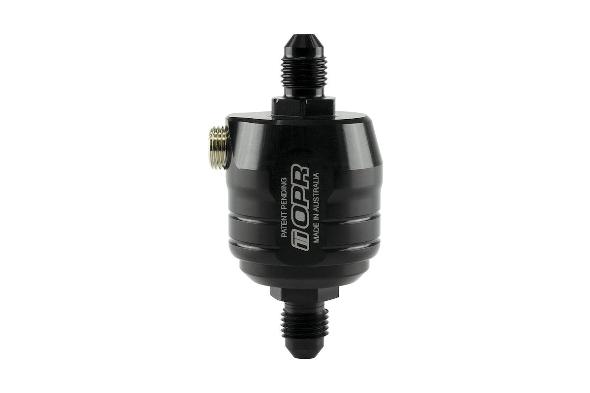 Turbosmart Turbocharger Oil Feed Pressure Regulator, OPR V2, -4AN Inlet and Outlet, 40-50 PSI - TS-0811-0012