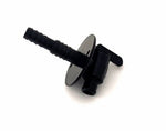 JR Products Drain Petcock, Fits 3/8 in To- 1/2 in Barbs, Black - 04-62415