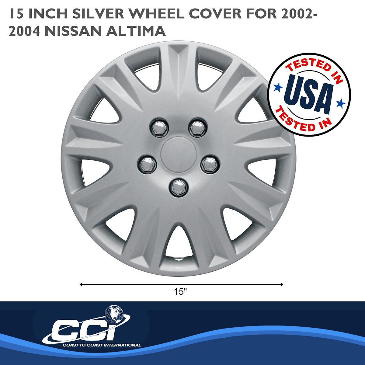 Coast2Coast Universal Wheel Covers IWCB811115S product image 2
