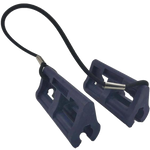 T-H Marine Steering Stop, 4 in Length, Navy Blue, Set Of 2 - SS-3-DP