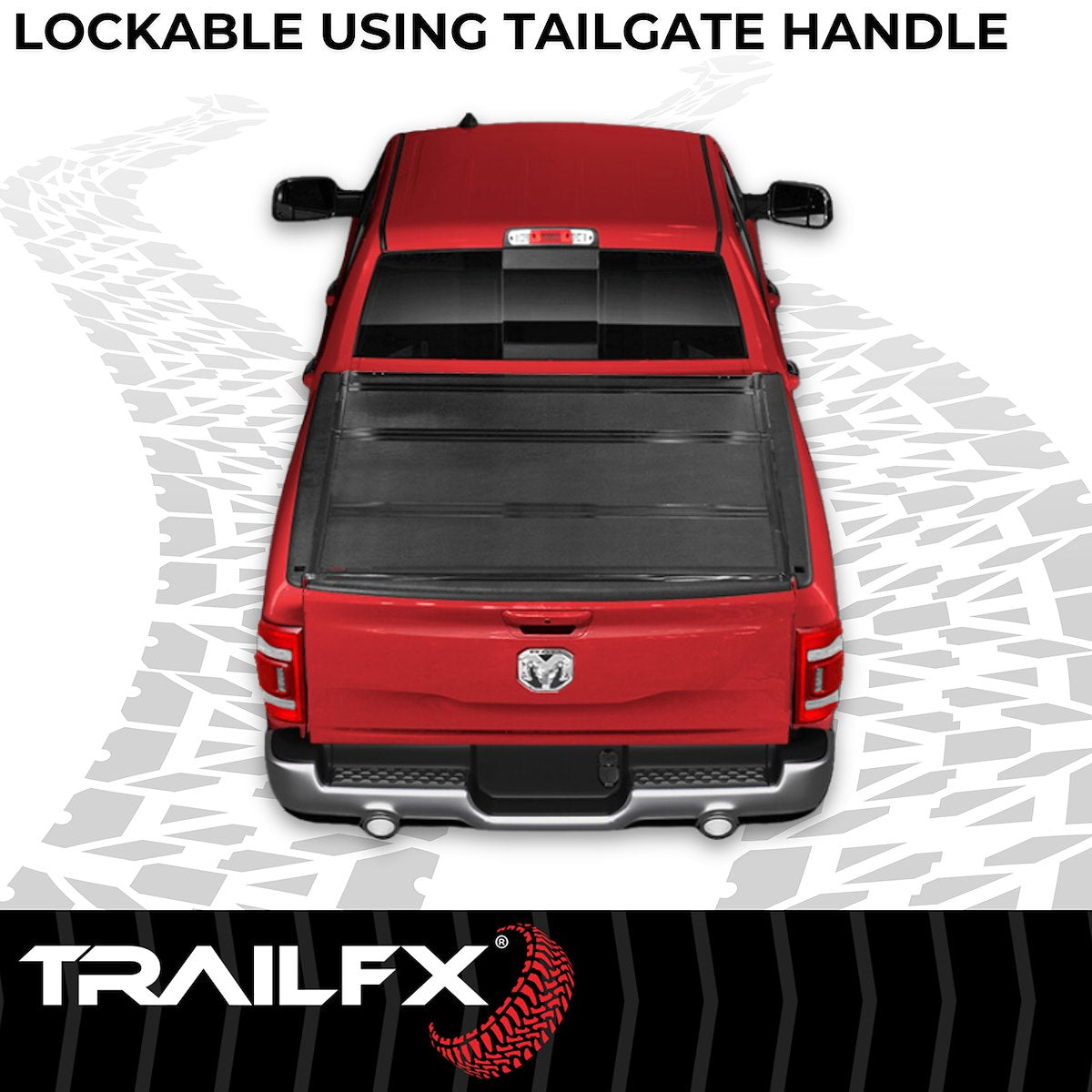 TrailFX Soft Folding Tonneau Covers TFX2522 product image 8