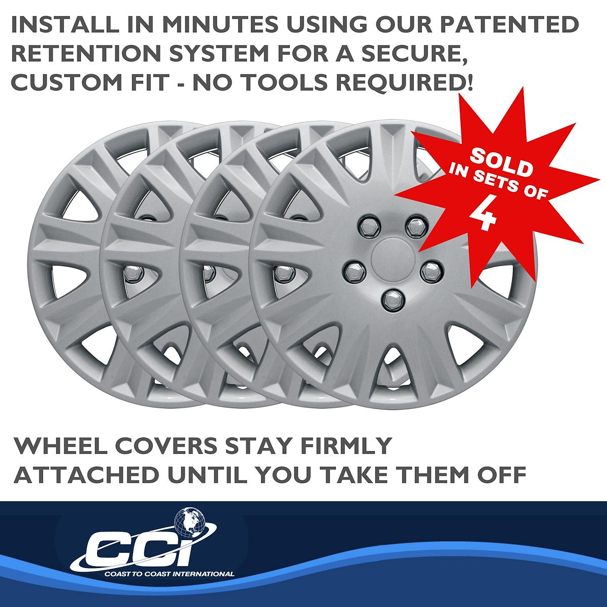Coast2Coast Universal Wheel Covers IWCB811115S product image 4