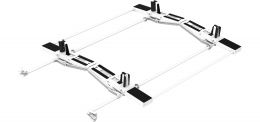 Holman Ladder Rack, EZ Drop Down Series, White, Steel - 4THSDD