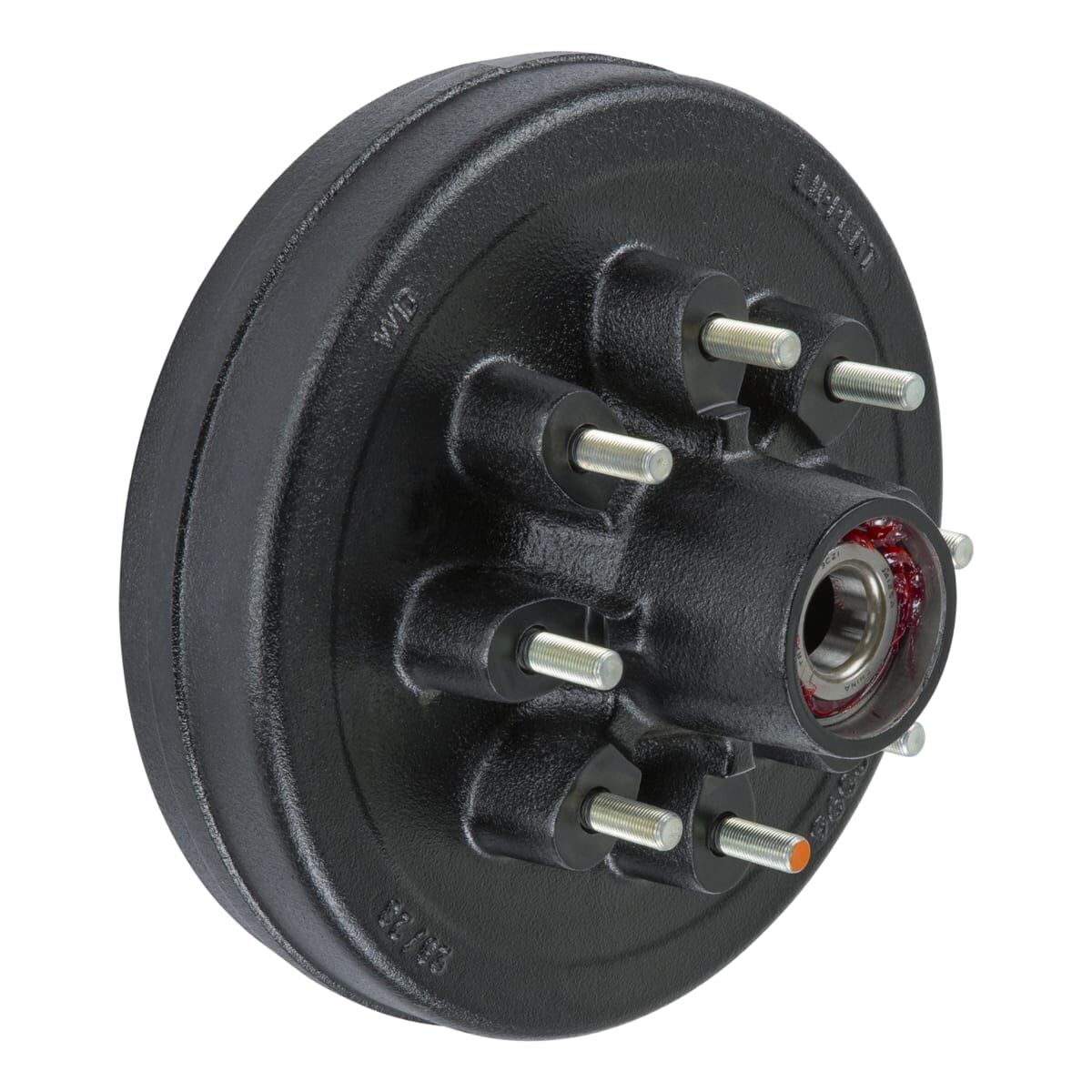 Lippert Trailer Brake Hub and Drum for 7,000 lb Axle, 8 x 6.5 in - 2024013260