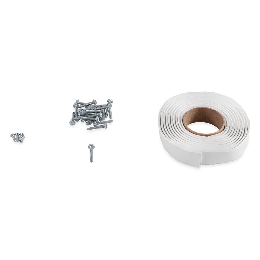 Camco Roof Vent Installation Kit, White Butyl Tape, 3/4 in Width x 8 ft Length - 25013