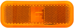 Optronics Clearance Light, MC44 SERIES, Incandescent, 4 in Length x 1-1/2 in Width x 15/16 in Depth - MC44ABP