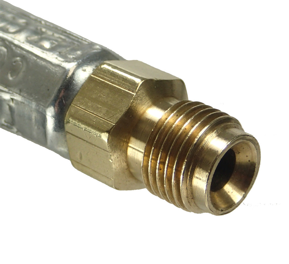 MB Sturgis Propane Hose, 1/4 in Inside Diameter Propane Hose, Type 1 x 1/4 in Inverted Flare, 24 in Length - 100575-24-MBS