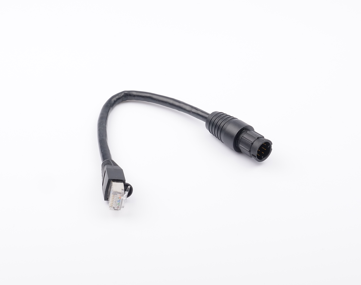Raymarine Raynet Cable, RayNet Male To RJ45 Male Adaptor Cable, 6" Length. - A80513