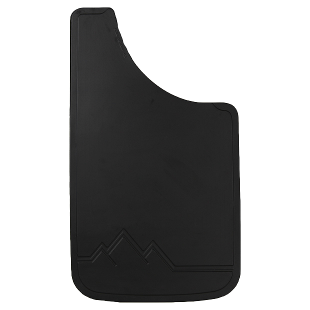 Plasticolor Mud Flap, Easy-Fit Series, Black, Set Of 2 - 000543R01