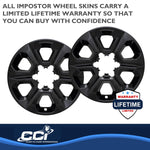 Coast2Coast Wheel Skins & Styled Wheel Covers IWCIMP413BLKN product image 4