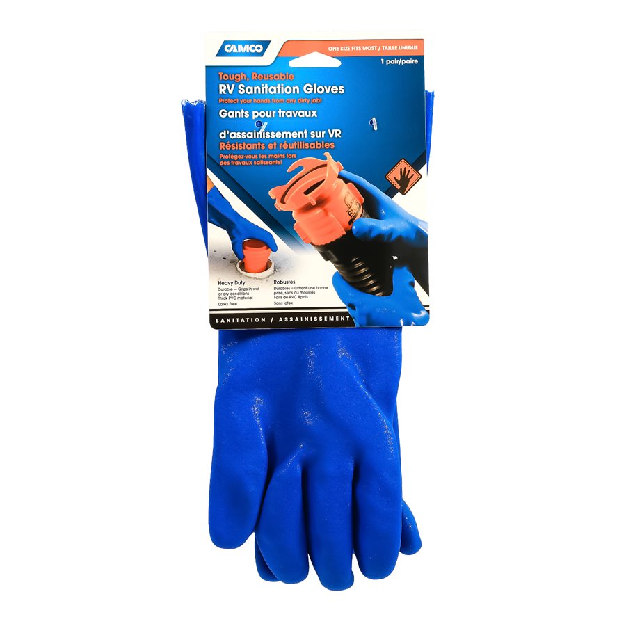 Camco Gloves, Blue, Set of 2 - 40287