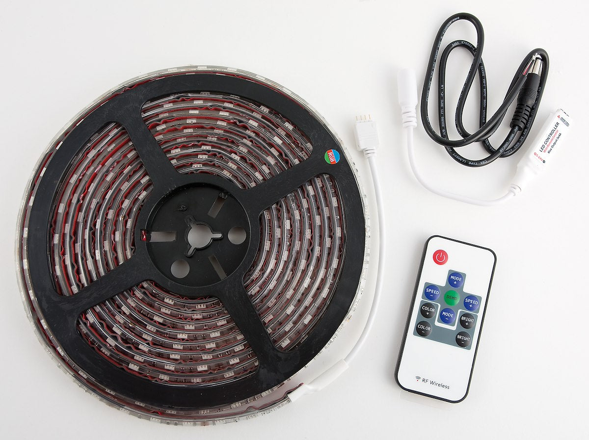 AP Products Rope Light, LED, 16 ft Length x 3 Millimeter Thickness, 12 V DC - 016-SL5100