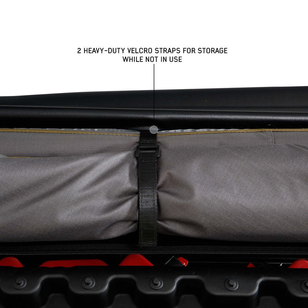 Overland Vehicle Systems Awning, Nomadic 270LTE, 75 Square ft of Cover, 280G Poly Cotton - 19679907