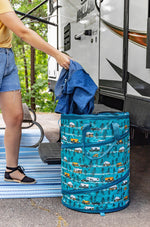 Camco Collapsible Container, Holds 30 gal Kitchen Size Trash Bag - 42987