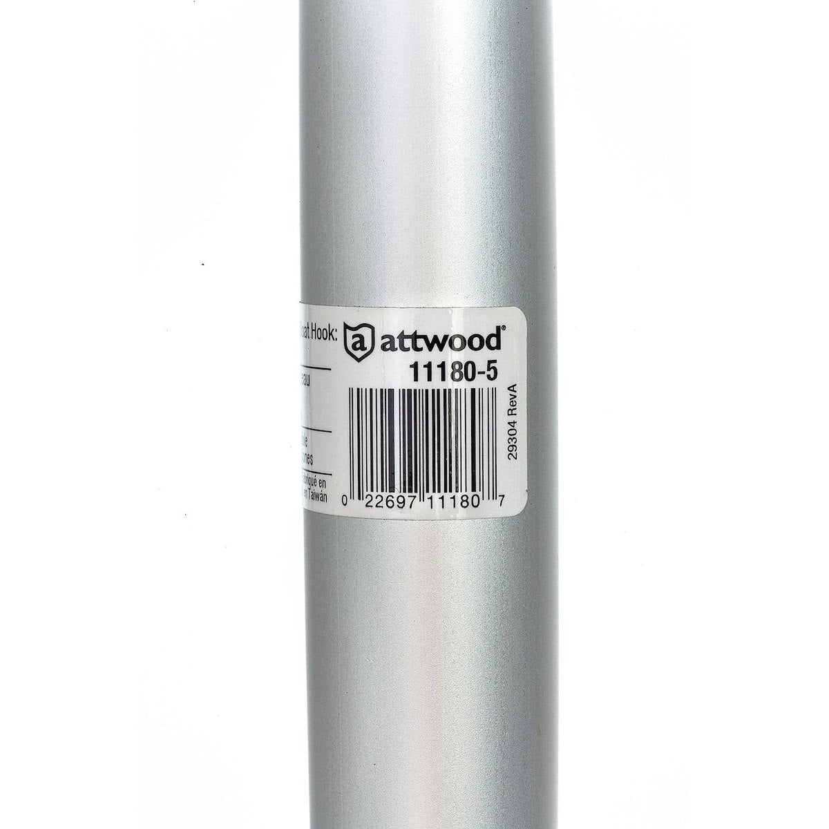 Attwood Marine Boat Hook, 3-1/2 To 8 ft Length, Aluminum Tubing - 11180-5