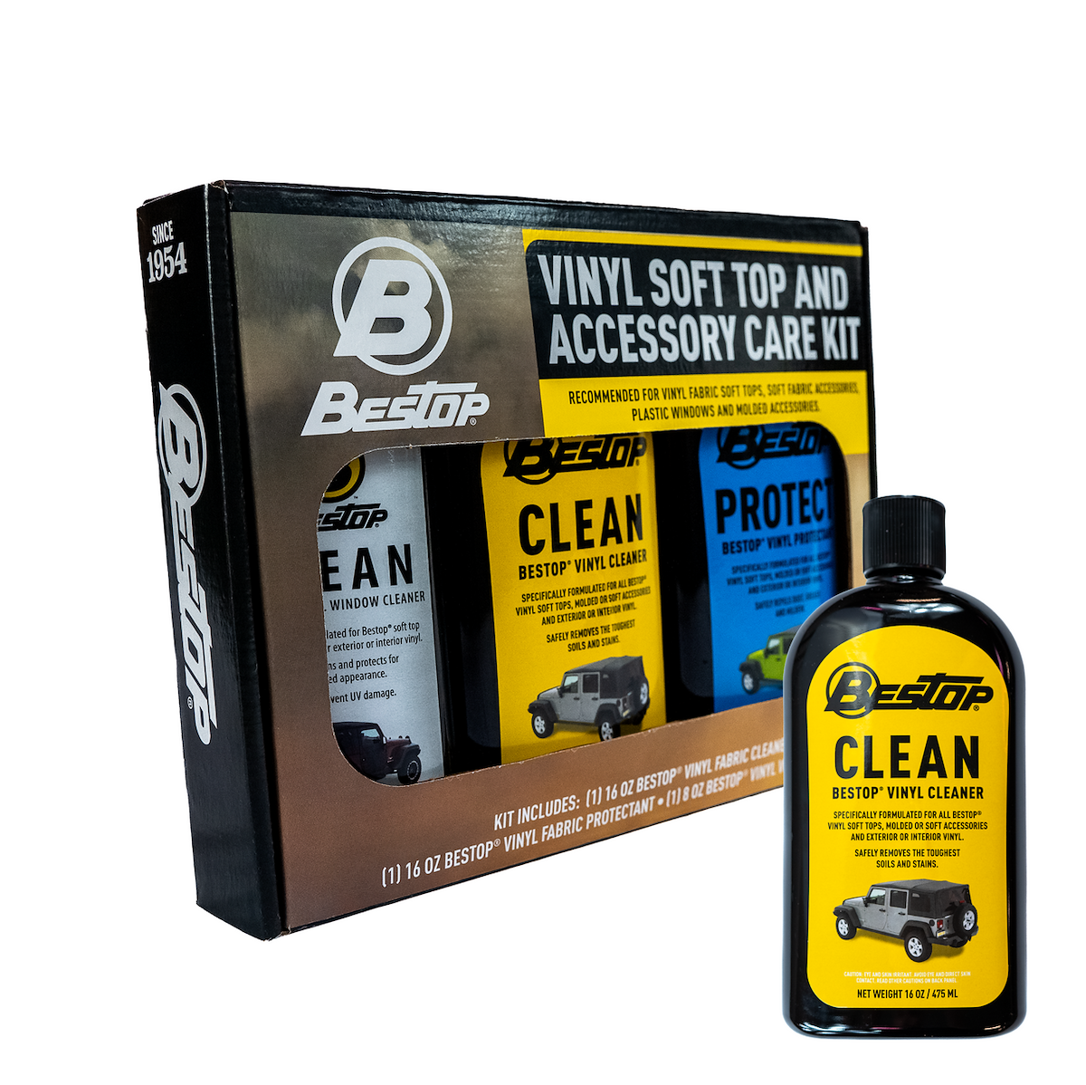 Bestop Soft Top Care Kit - 11215-00