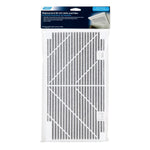 Camco Air Conditioner Ceiling Assembly Grille, 14-1/8 in Length x 7-11/16 in Width, White, With 1 Grille And 1 Filter - 40409