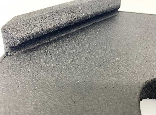 SnapPad Leveling Jack Foot Pad, Fits 7 in Square And 7-1/4 in Round Jack Foots, 9 in Diameter, Black, Set Of 4 - EQ7SP4