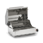 Camco Marine Barbeque Grill, Elite 216, 13000 BTU, 15 in Length x 22 in Width x 13 in Depth - 58155