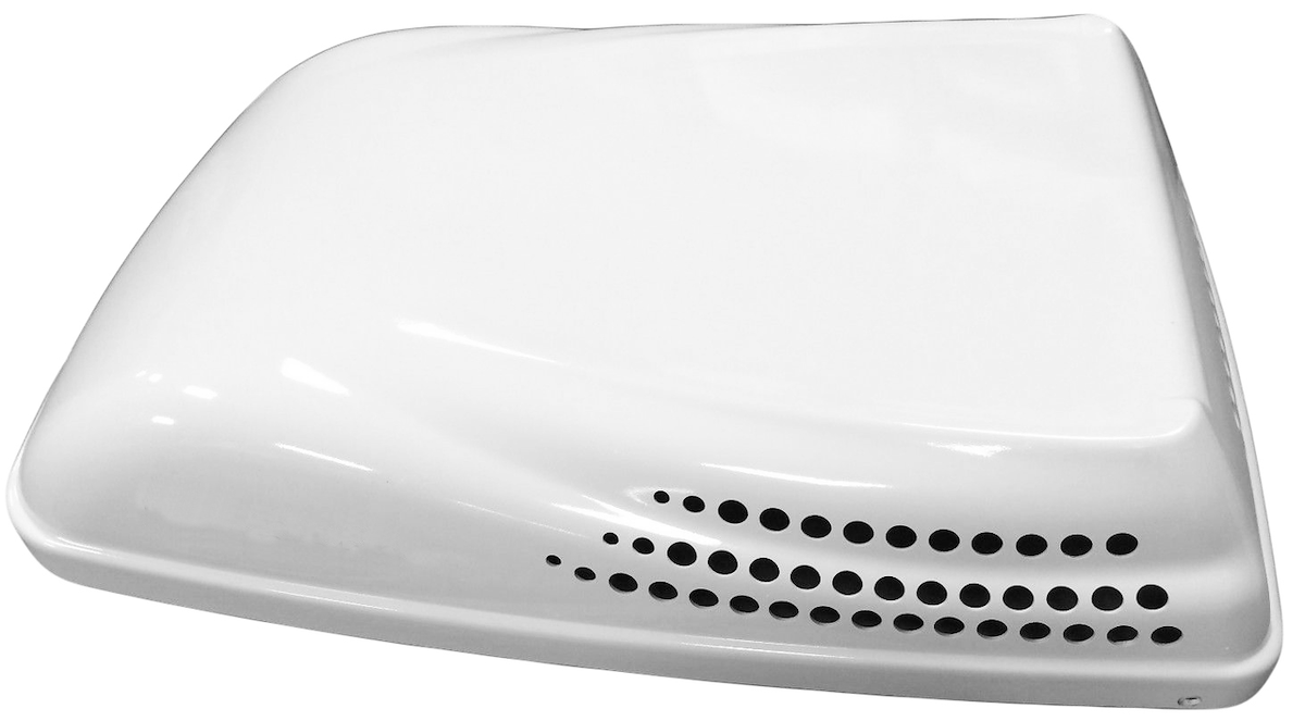 Icon Air Conditioner Shroud, 42 in Length x 29 in Width x 7-1/2 in Height, Polar White - 12274