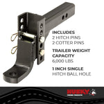 Husky Towing Adjustable Ball Mounts 33108 product image 3