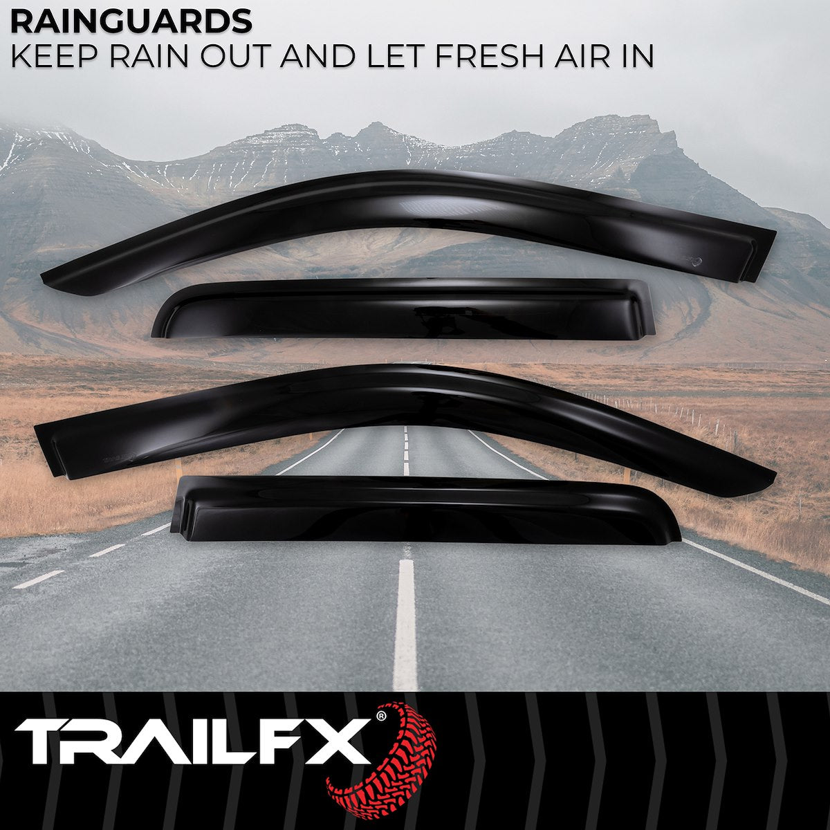 TrailFX Vent Visors 4182H product image 2