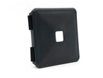 B&B Molders Sewer Hose Storage Carrier Cap, Use With 4 in Square Sewer Hose Bumper, Black - 94163