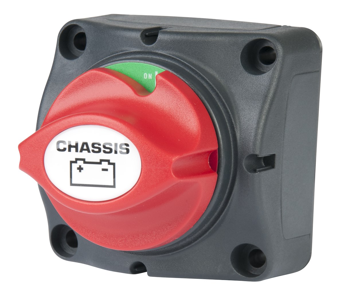Marinco Battery Disconnect Switch, 2-3/4 in Length x 2-3/4 in Width x 3 in Height - 701CHRV