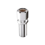 McGard Wheel Access Lug Nut, 1/2 in-20 Thread Size, 2.475 in Extra Long With 1-1/4 in Round Center Hole Washer, Chrome Plated, Set Of 4 - 63004