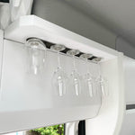 Silwy Magnetic Kitchen Utensil Holder, Leather Look/Black, 20 in Length x 2 in Width - L000-10LA-1