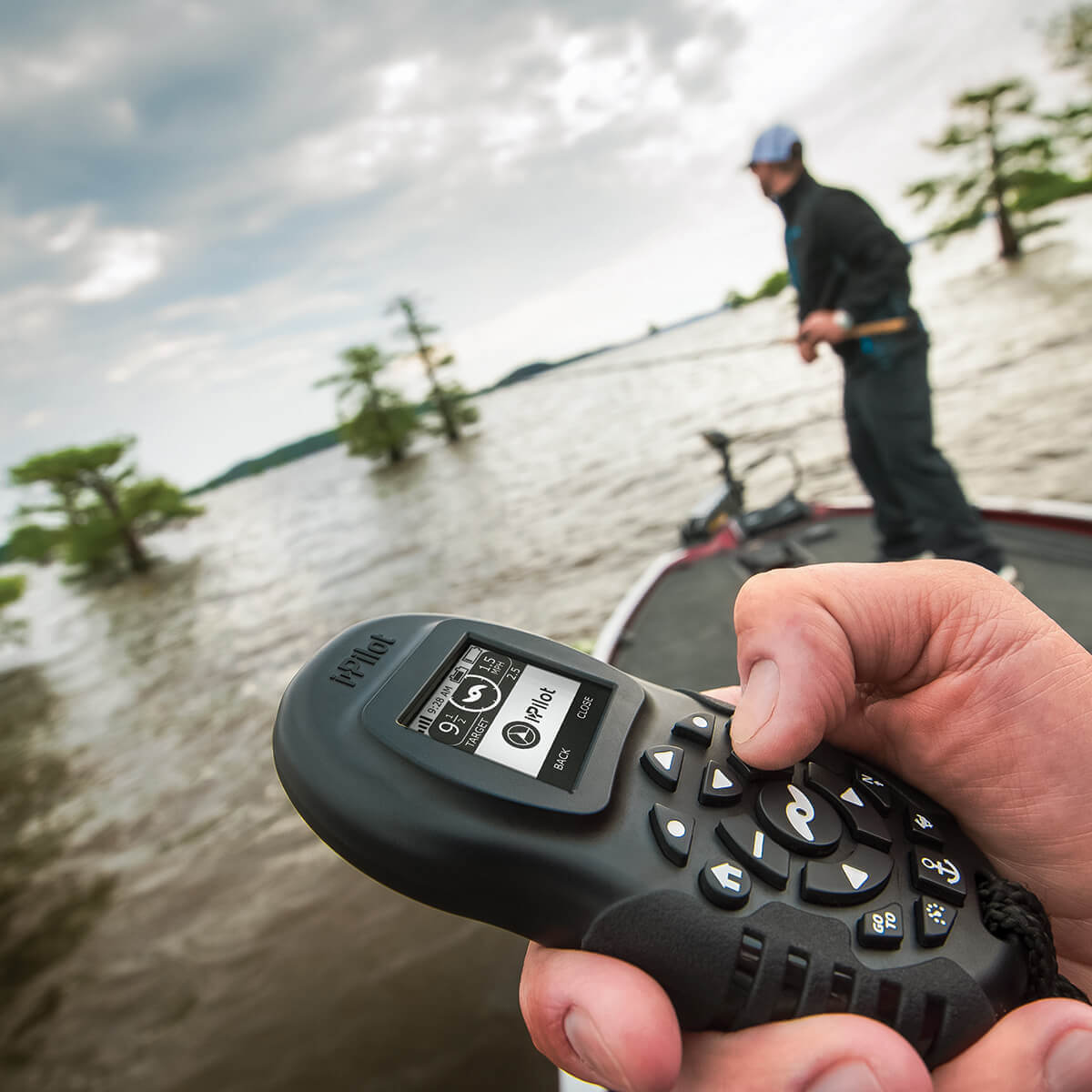 Minn Kota Trolling Motor Remote Control, For Ultrex/Ulterra/Terrova And PowerDrive V2 - 1866550