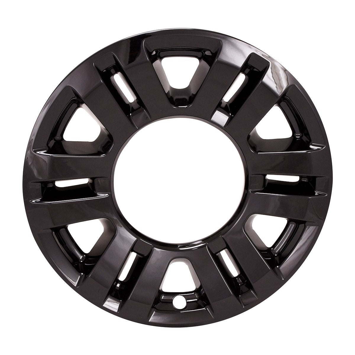 Coast2Coast Wheel Skin, 18 in, 6 Split Spokes, Gloss Black, Set Of 4 - IMP470BLK