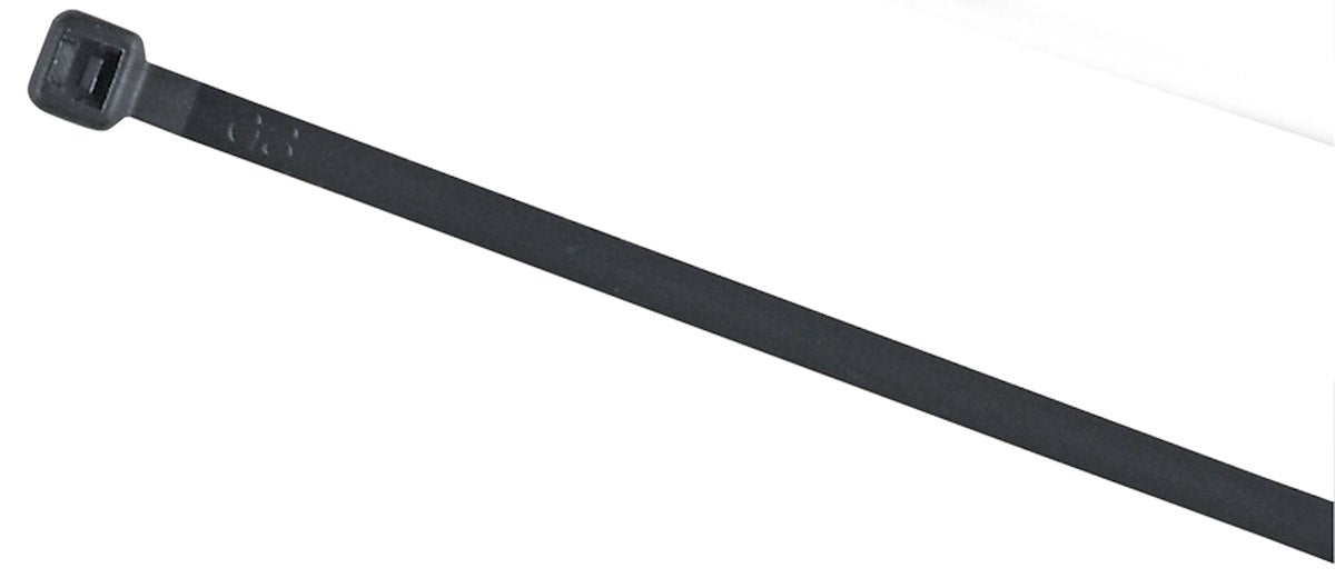 East Penn Wire Tie, 14 in Length, Bag Of 100, Black, Set of 100 - 05727
