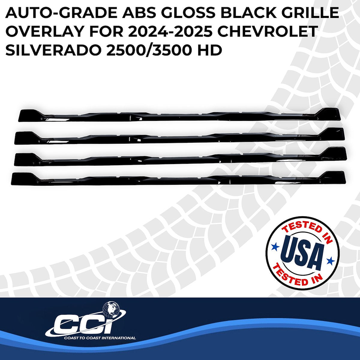 Coast2Coast Grille Overlays GI208BLK product image 2