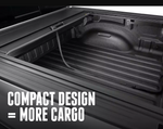 Roll-N-Lock Tonneau Cover, MRC-3000, Matte Black, Aluminum - MRC30CH15A0