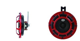 HELLA Horn, One 500 Hertz High-Tone/One 300 Hertz Low-Tone Horn, 118 Decibels, 12 V/5.5 amp - 003399801