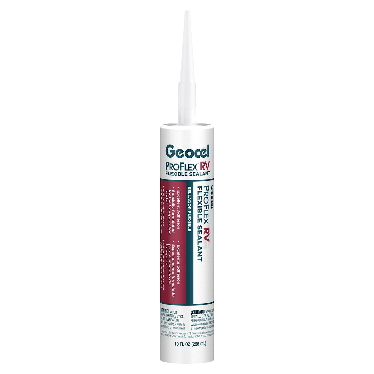 Geocel Roof Sealant, White, 10 oz Cartridge - GC28851