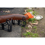 Camco Sewer Hose Support, Holds 10 ft Hose, Black - 43031