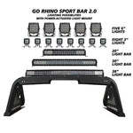 Go Rhino Running Boards & Nerf Bars 911600T product image 9