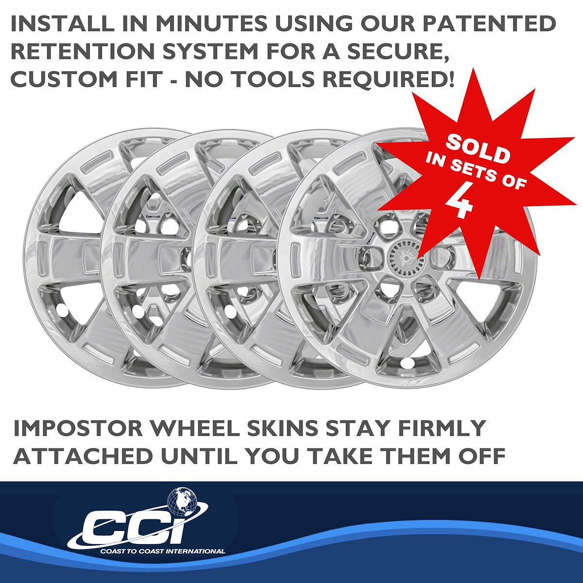 Coast2Coast Wheel Skins & Styled Wheel Covers IWCIMP444X product image 5