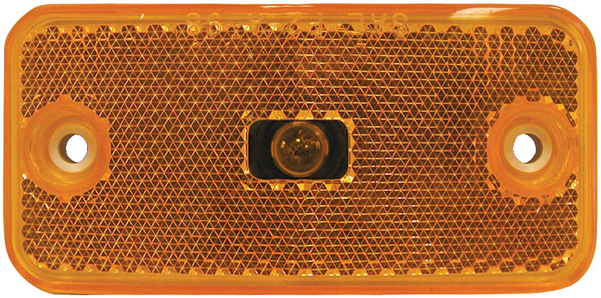Peterson Manufacturing Clearance Light, Incandescent, 3-7/8 in Length x 1-7/8 in Width x 3/4 in Height - V2548A