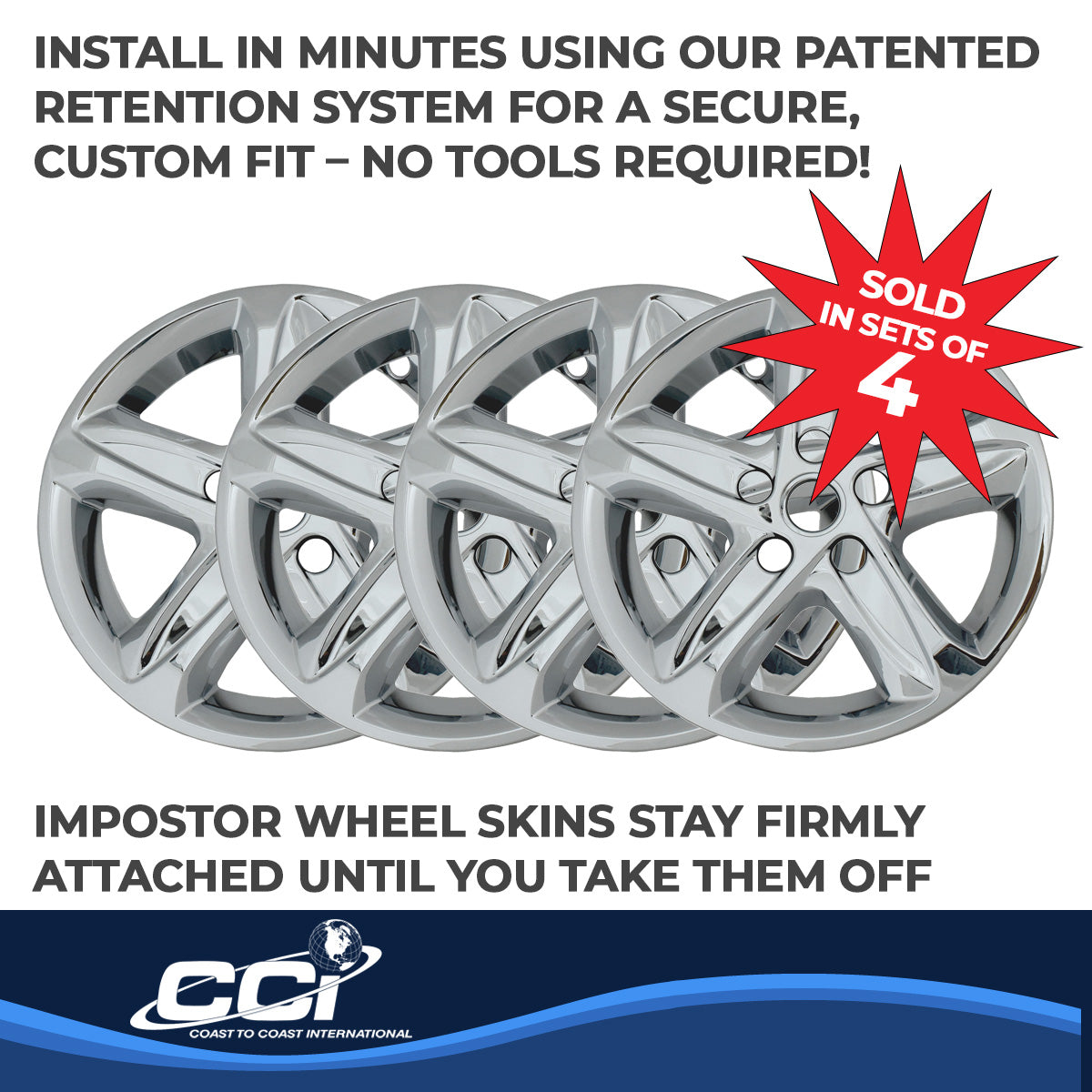 Coast2Coast Wheel Skins & Styled Wheel Covers IWCIMP464X product image 5