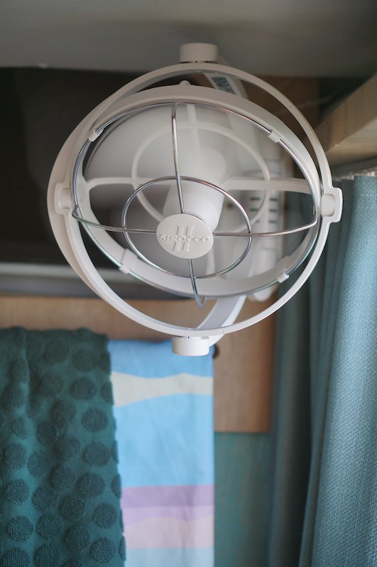 Caframo Limited Fan, 7 in, 3 Speed, 12 V or 24 V - 7010CAWBX
