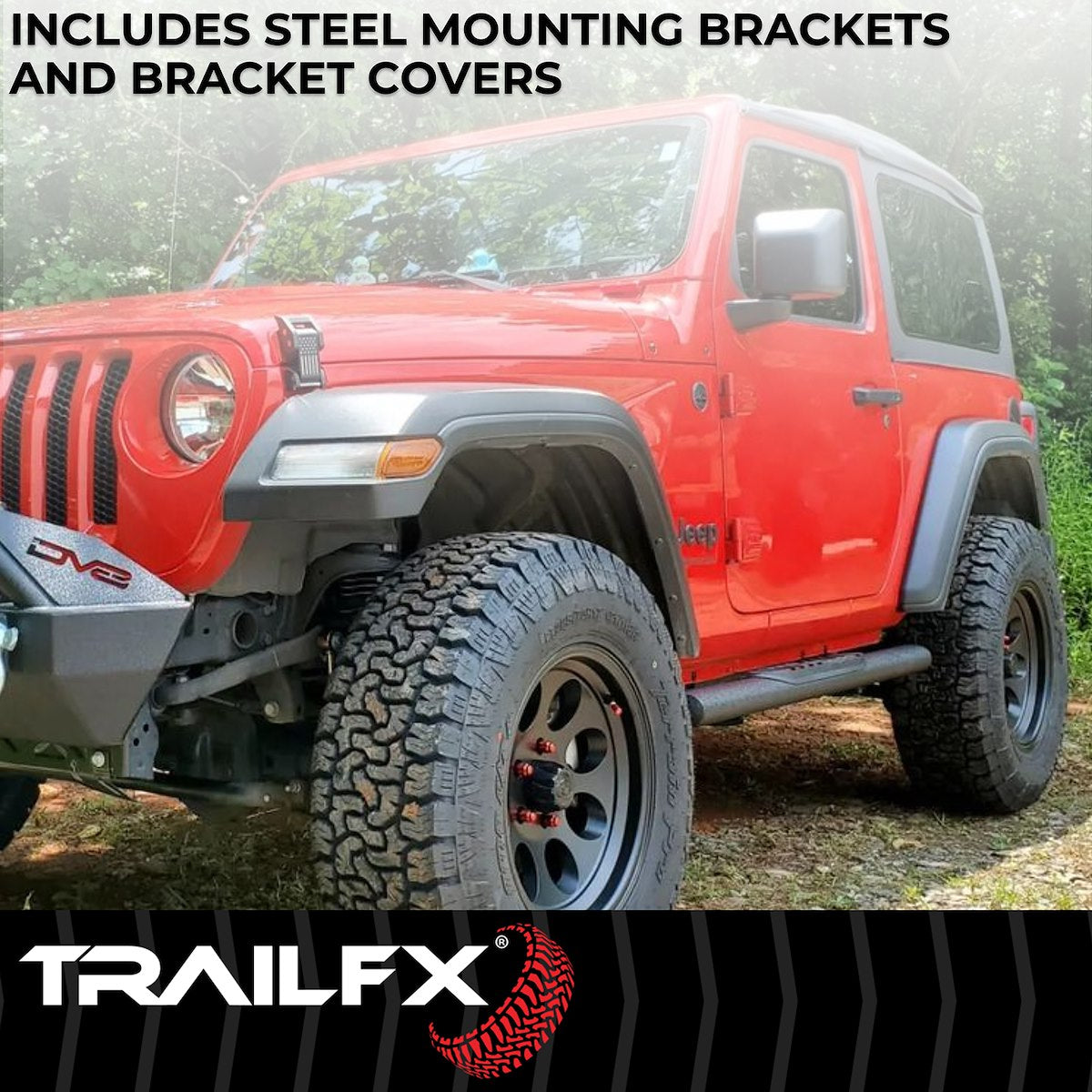 TrailFX Running Boards & Nerf Bars A1559T product image 6