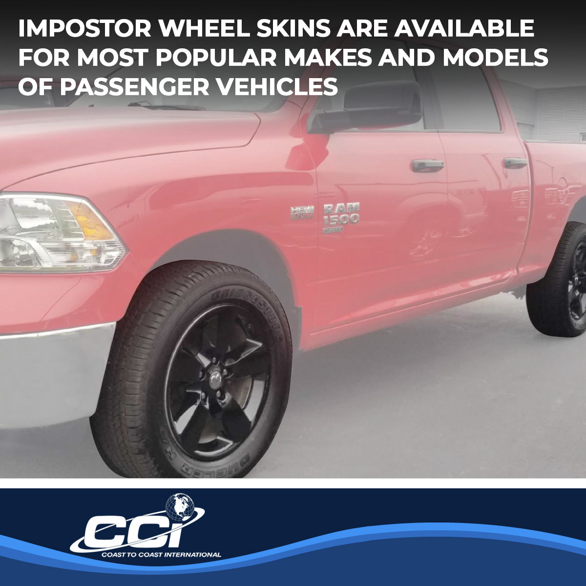 Coast2Coast Wheel Skins & Styled Wheel Covers IWCIMP361BLK product image 6
