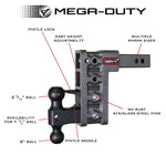 GEN-Y Hitch Adjustable Ball Mounts GH-224 product image 2